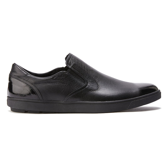TIGER SLIP-ON DELUXE - BLACK / BLACK - main view