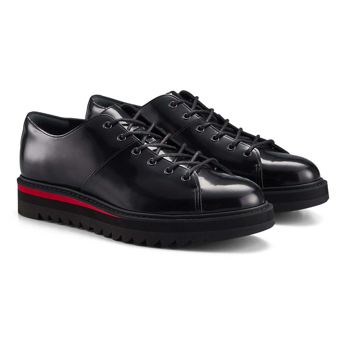 LACE-UP LO - BLACK / CLASSIC RED - view 2