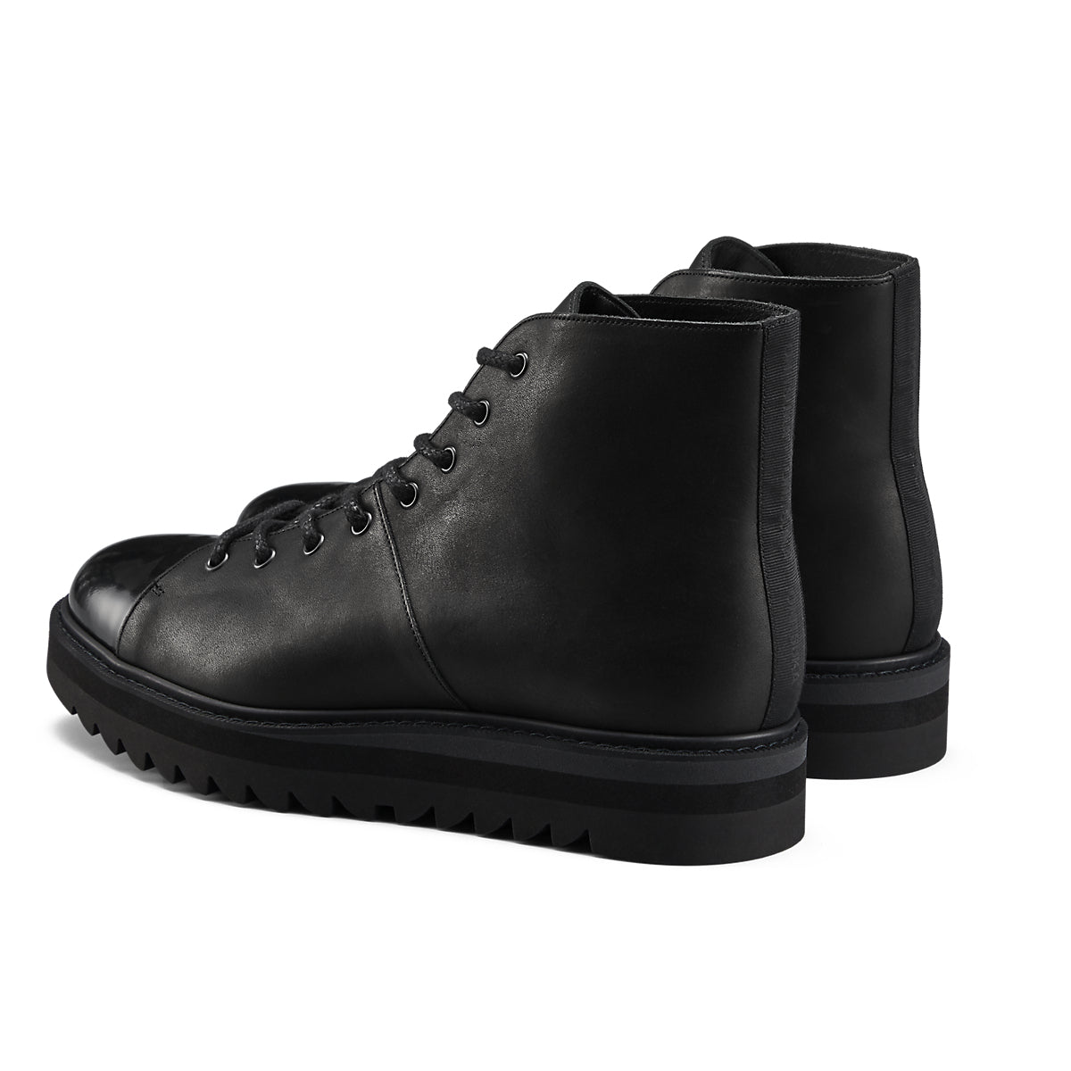 LACE-UP MT - BLACK / BLACK - view 4