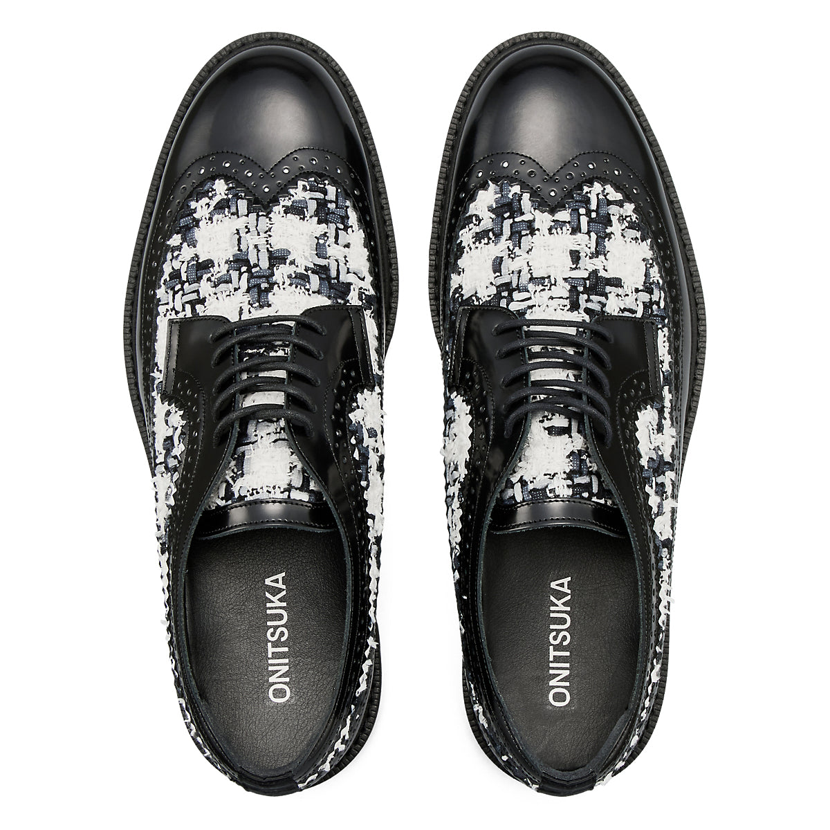 BROGUE - BLACK / WHITE - view 6