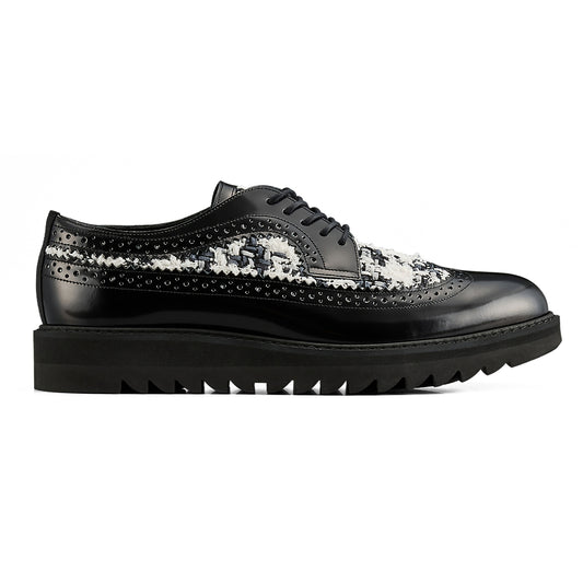 BROGUE - BLACK / WHITE - main view