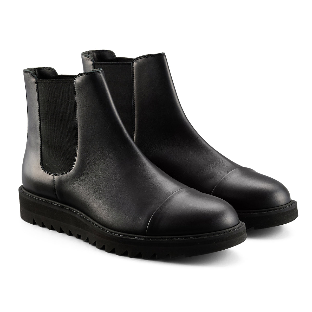 SIDE GORE BOOT HI - BLACK / BLACK - view 2