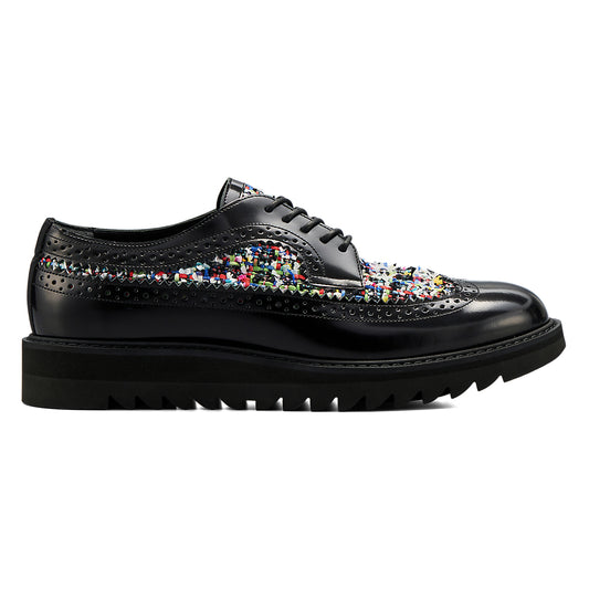 BROGUE - BLACK / DIRECTOIRE BLUE - main view