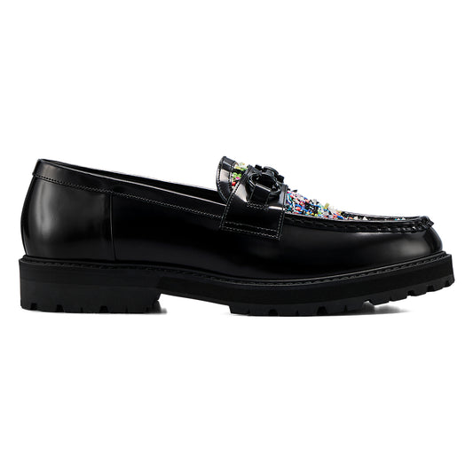 BIT LOAFER - BLACK / DIRECTOIRE BLUE - main view