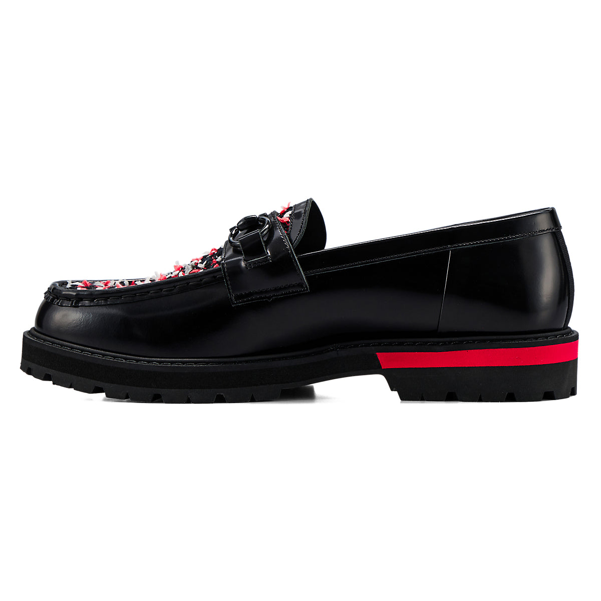 BIT LOAFER - BLACK / CLASSIC RED - view 3