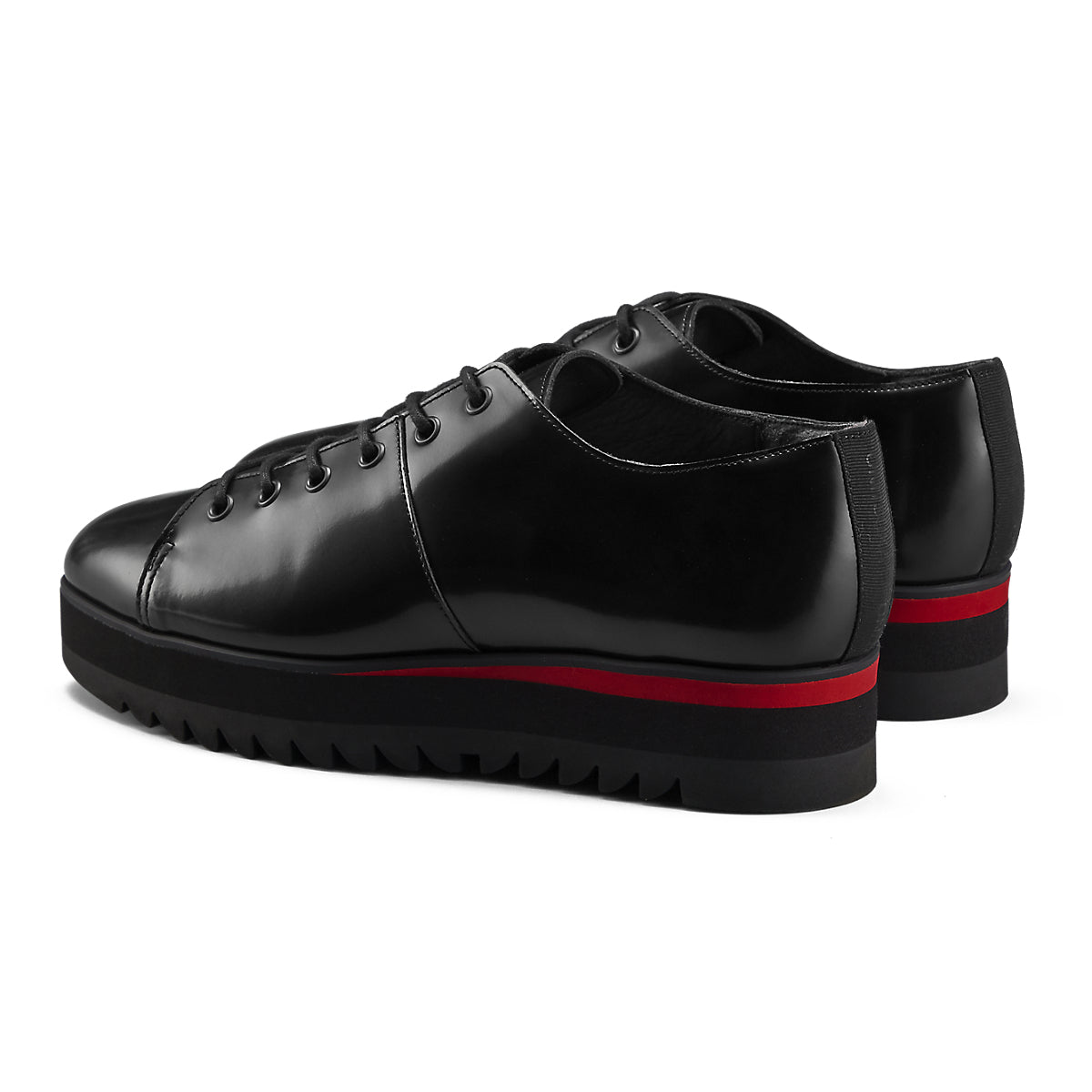 LACE-UP LO - BLACK / CLASSIC RED - view 4