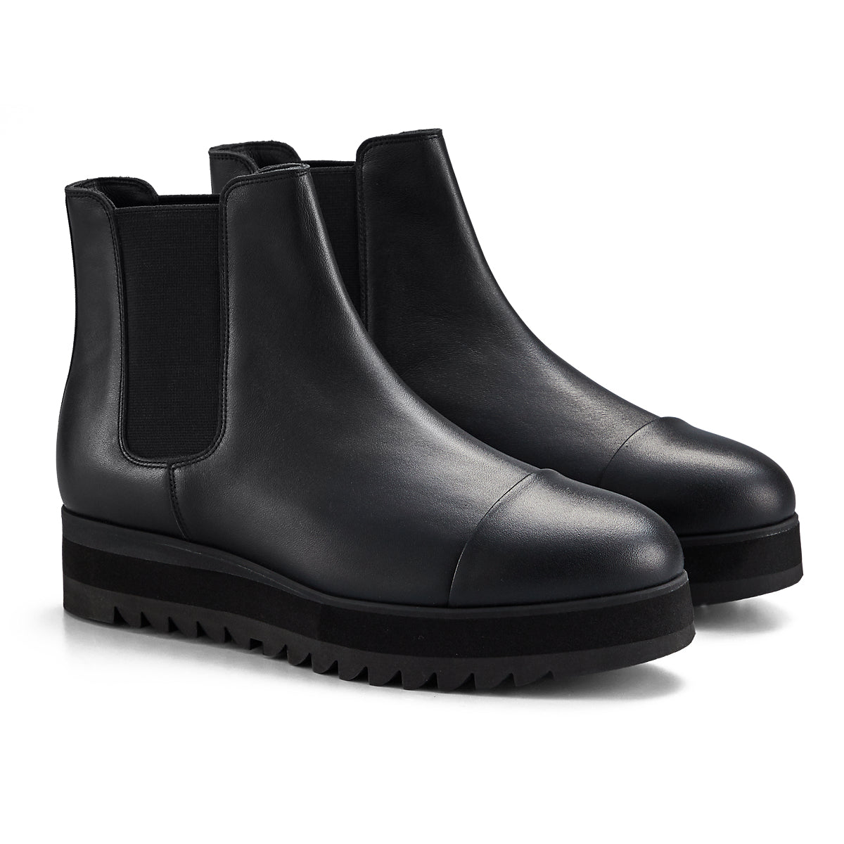 SIDE GORE BOOT HI - BLACK / BLACK - view 2