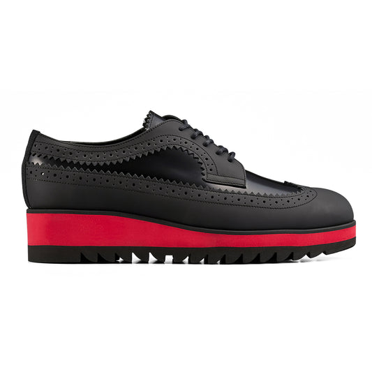 BROGUE - BLACK / CLASSIC RED - main view