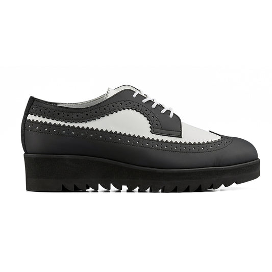 BROGUE - BLACK / WHITE - main view