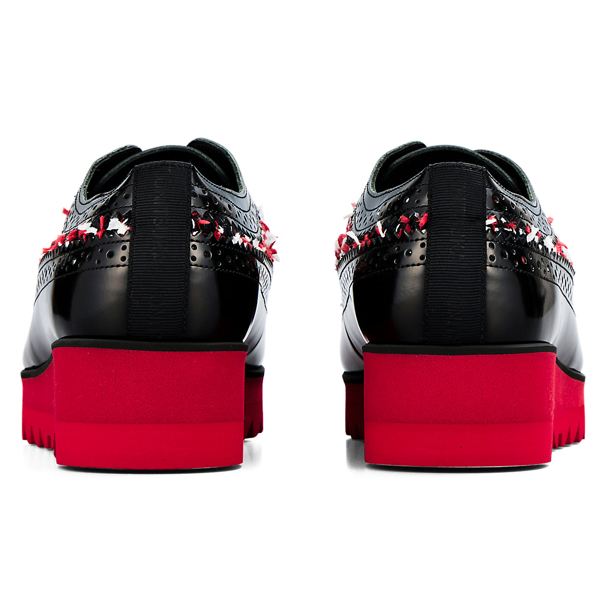 BROGUE - BLACK / CLASSIC RED - view 5