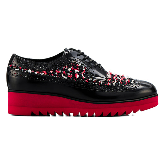 BROGUE - BLACK / CLASSIC RED - main view