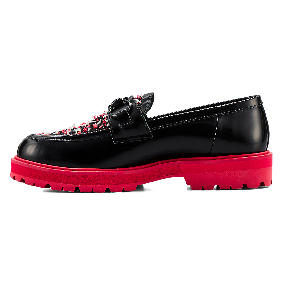 BIT LOAFER - BLACK / CLASSIC RED - view 3