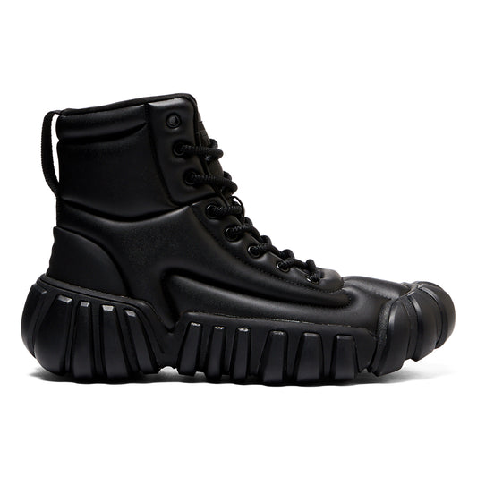 DENTIGRE PUFF BOOT - BLACK / BLACK - main view