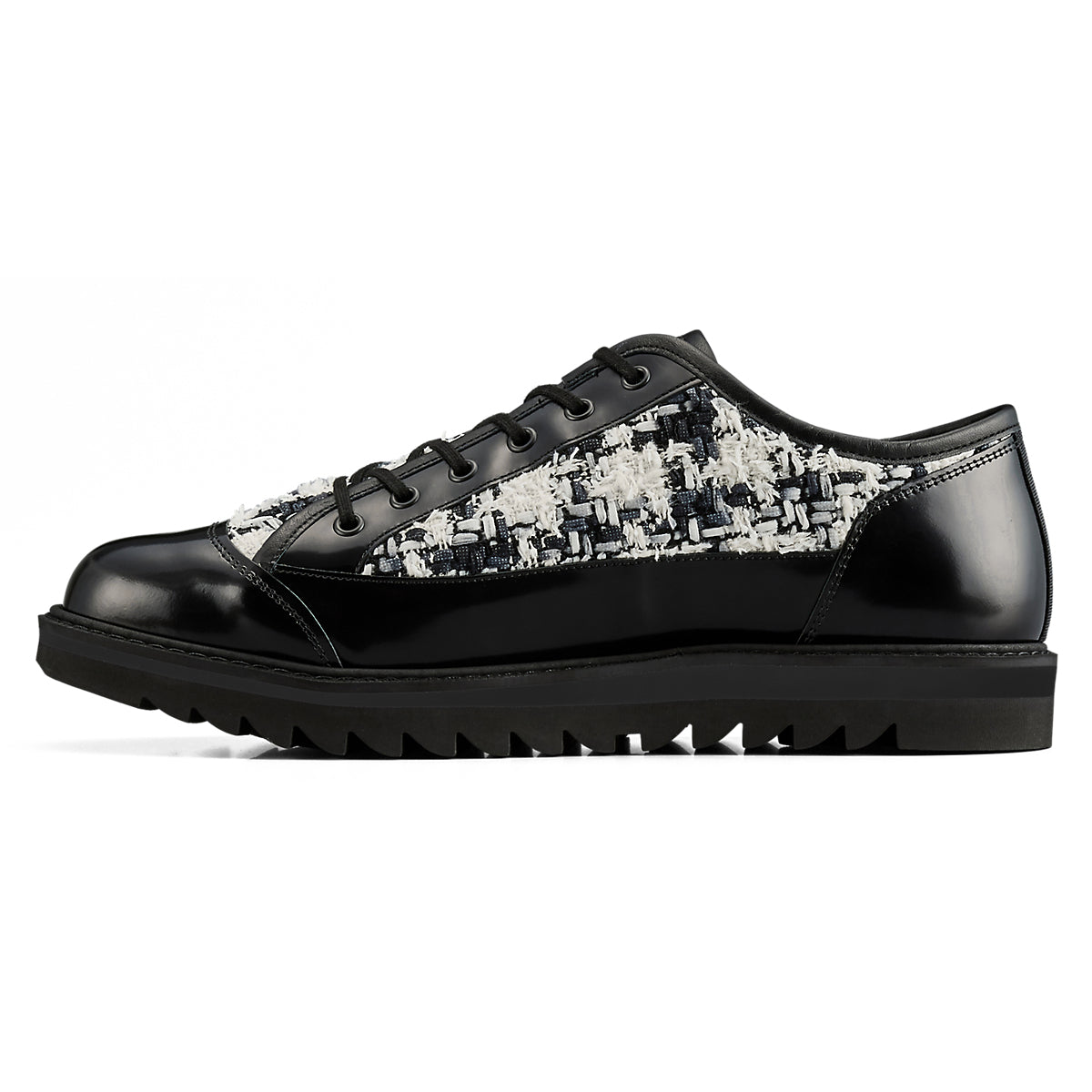 BLUCHER LO - BLACK / WHITE - view 3