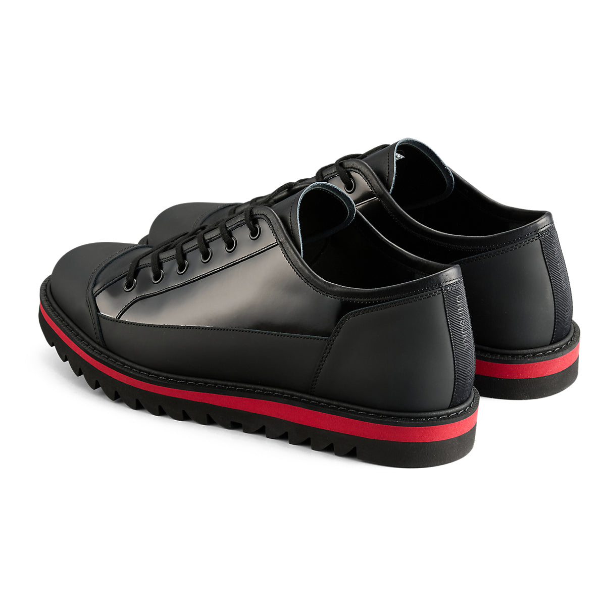 BLUCHER LO - BLACK / CLASSIC RED - view 4