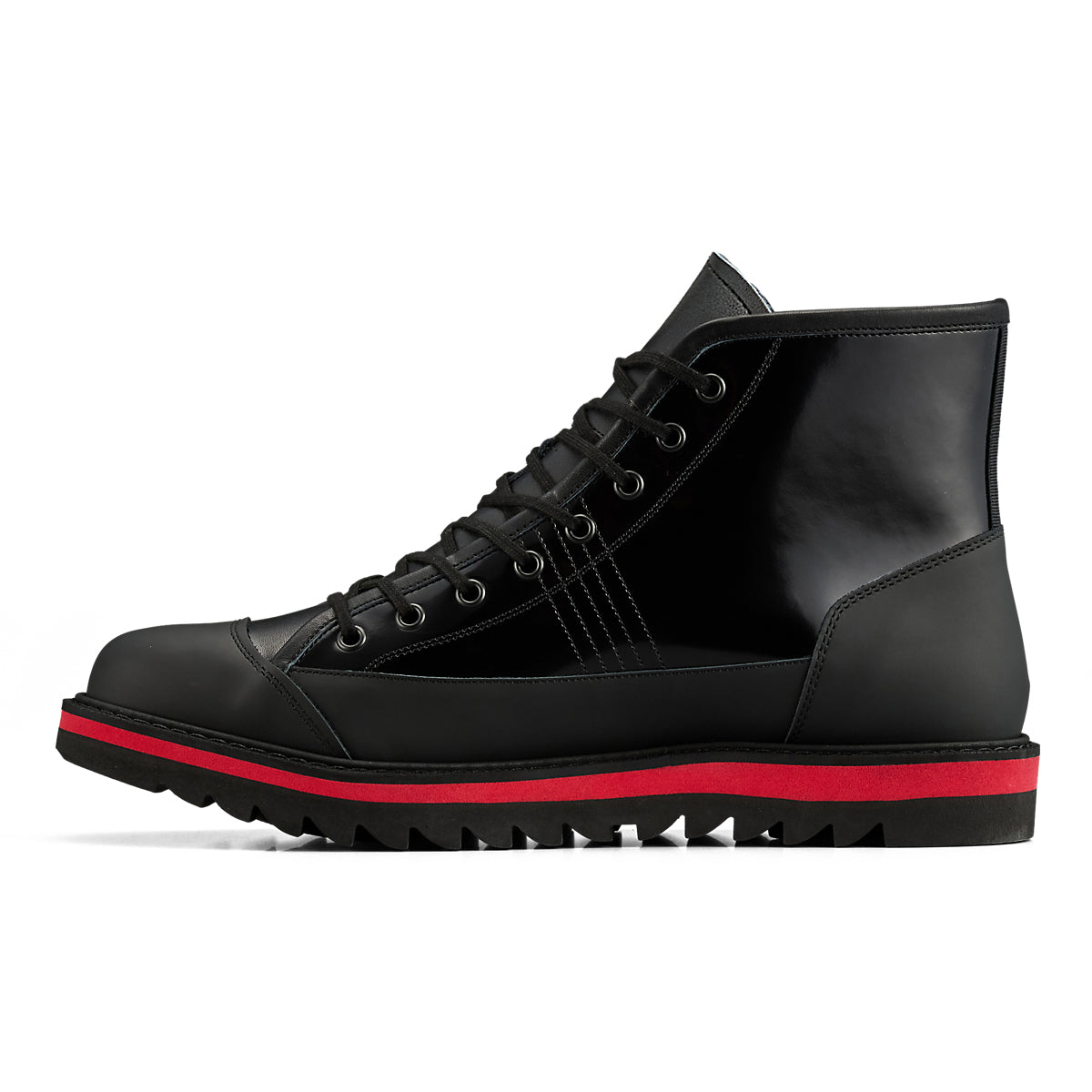 BLUCHER MT - BLACK / CLASSIC RED - view 3
