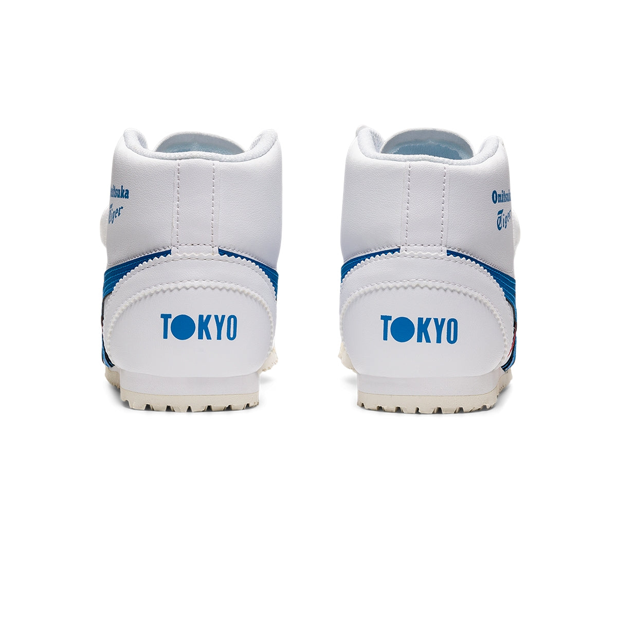 Kids’ MEXICO Mid Runner KIDS - WHITE/DIRECTOIRE BLUE - view 10