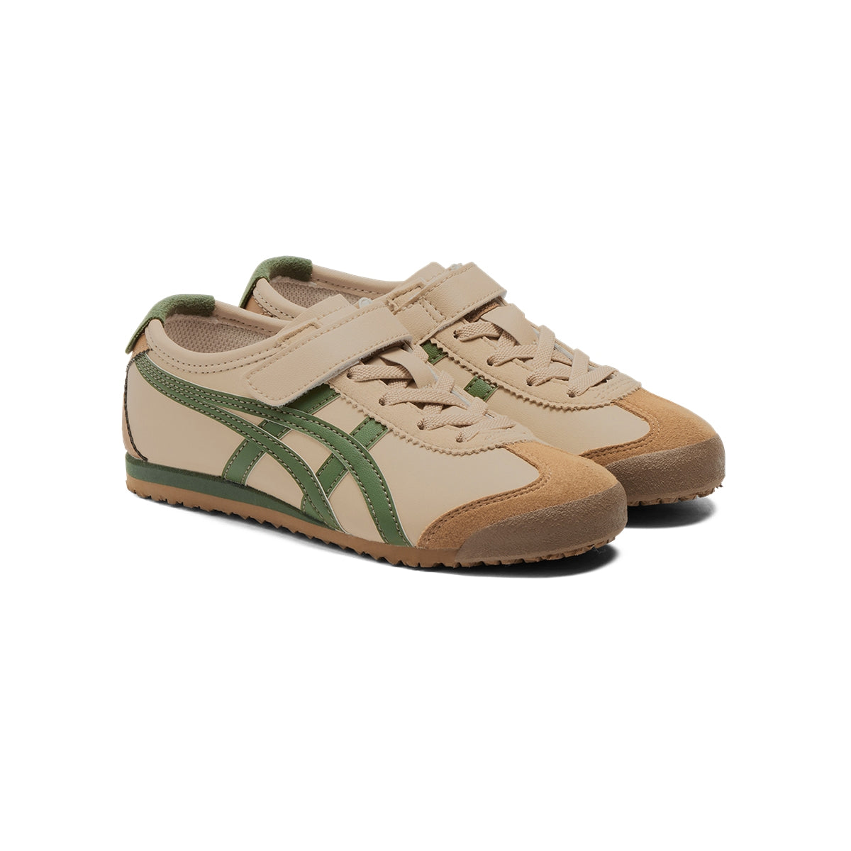 Kids’ MEXICO 66 KIDS - BEIGE/GREEN - view 3