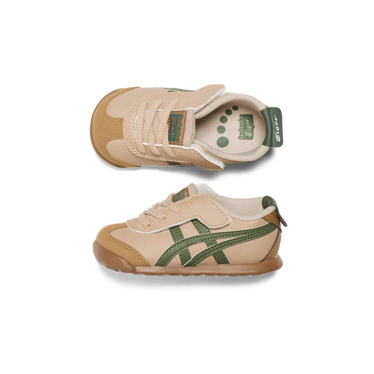 Kids’ MEXICO 66 KIDS - BEIGE/GREEN - view 8